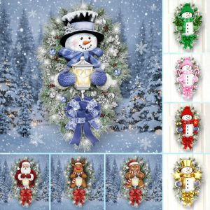 🔥BUY 1 GET 1 FREE🔥🎁"A WARM WINTER WELCOME" SNOWMAN 🌲Sticker⛄