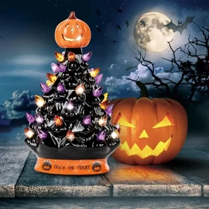 2025 Best Christmas Tree - Ceramic Tree for Halloween/Christmas Decoration halloween gift - Trick Or Treat
